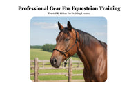 Rope Halter Twisted Crown Knotted Training Halter Equestrian Equipment Natural Horsemanship Clinician Design