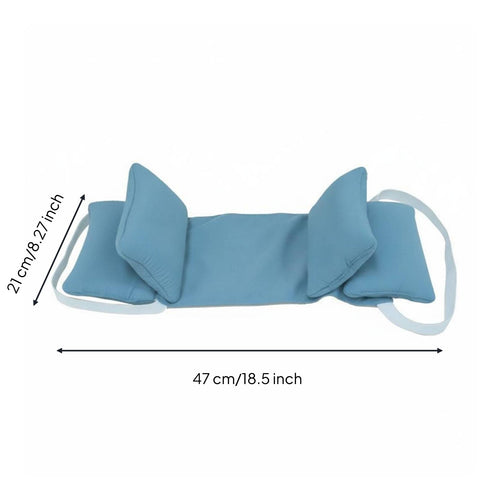 Anti Side Sleeping Pillow With Fixing Strap Head Breathable