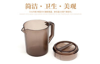 Plastic Water Jug Cold Water Jug PC Water Jug Japanese Style Beverage Jug 1.5L