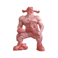 Muscular God of Wealth Desktop Ornament for Housewarming or Business Opening Gift