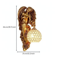 Angel Sconce Indoor Angel Wall Lamp Romantic for Living Room, Hallway