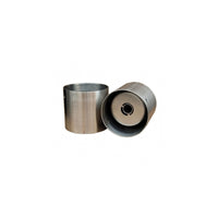 Polished Silver Stainless Steel Golf Cup Nested Inner Construction Stainless Steel Putting Cup Cylindrical Golf Training Hole