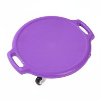 Round Board Anti Slip Four Wheel Scooter Board All-Direction Turning Wheels Children Balance for Preschoolers, Kids, Kindergarten, Indoor, Home