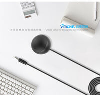 Omnidirectional Desktop Microphone for Live Streaming, Voice Chat, and Meetings - AUX/USB Connectivity