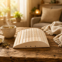 Wooden Moxibustion Box Solid Wood Back Moxibustion Box Vented Design for Spa