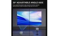 Auto Focus Display Device with Stand Smart 1080p Display Device Adjustable Wireless for Living Room