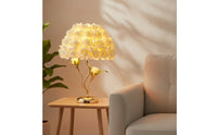 Rose Flower Table Lamp Floral Rose Flower Lamp Warm Light Decorative for Bedroom, Bedside