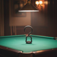 Wall Mount Cue Hanger Space Saving Pool Cue Hanger Secure Grip for Game Room
