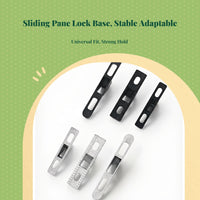 pane Lock, Type 90 Aluminum Sliding Door Hook, Security Latch, Adjustable, Easy to Install