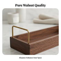 Wavy rim Cosmetic Tray Elegant Design Household Storage Decorative for Bathroom