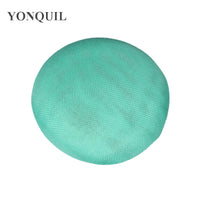 Round Imitation Hemp Yarn Hat Base for DIY Crafts - 15cm Diameter