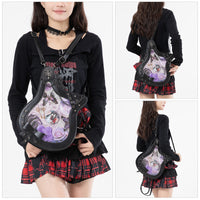 Y2K Ita Bag with Clear Compartment