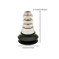 Slimline ZPT Suction Cup Threaded Hardware for Automation