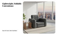 Transformable Pull-extendable Couch Portable Pull-extendable Sleeper Sofa Foldable for Families
