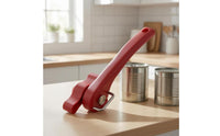 No Edges Safety Can Opener Non-Slip Grip Safe Cut Can Opener Ergonomic Handle for Seniors, Camping, RV, Picnics