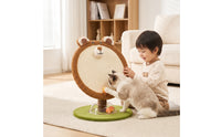 Cat Scratcher with Toy Balls Compact Cat Scratching Board Large Furniture for Living Room