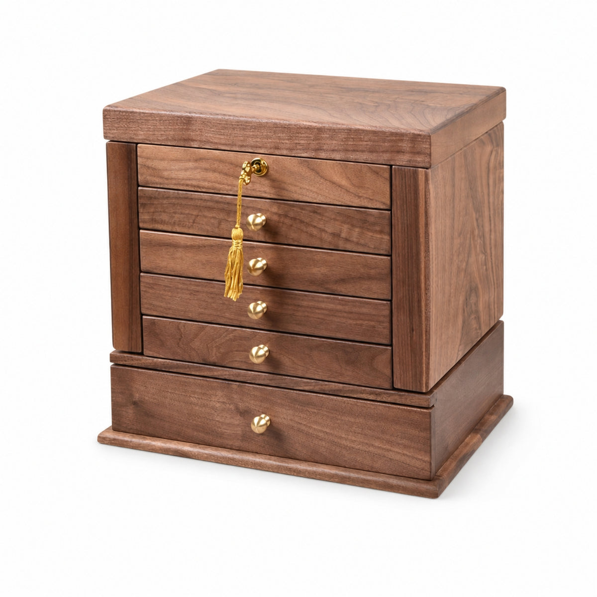 Makeup Organizer with Drawers Rectangular Makeup Organizer with Drawer Practical Cosmetics Storage Box for Dresser