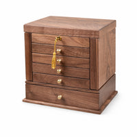 Makeup Organizer with Drawers Rectangular Makeup Organizer with Drawer Practical Cosmetics Storage Box for Dresser