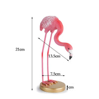 Resin Flamingo Decor Nordic Design Flamingo Figurine Long-Lasting