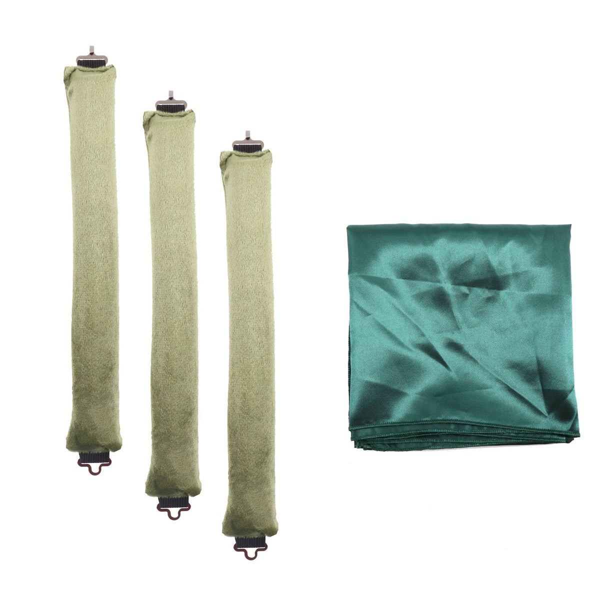 Green / 3 PCS with Scarf