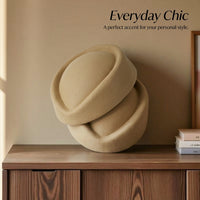Pillbox Hat for Women Stewardess Uniform with Round Top Design, Lightweight Non-Woven Material Airline Attendant Cap for Band Performance