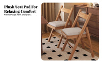 Padded Folding Chair Stackable Upholstered Folding Chair adaptable