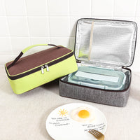 Insulated Lunch Bag with Aluminum Foil, Portable Handbag Style
