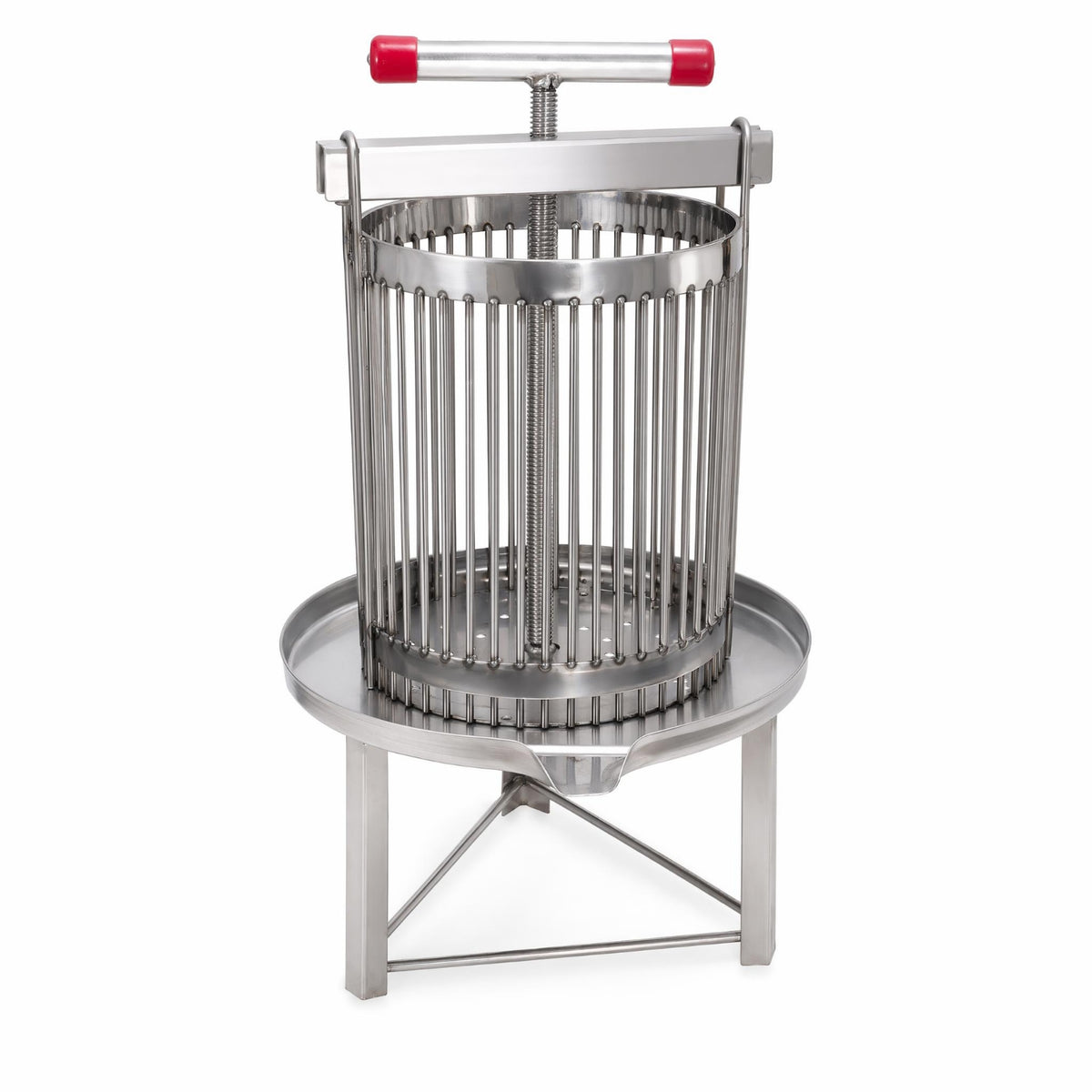 Stainless Steel Honey Press Robust Manual Honey Press Tabletop for Home, Apiary