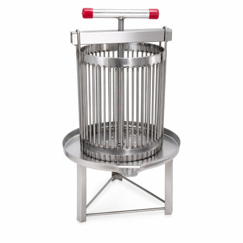 Stainless Steel Honey Press Robust Manual Honey Press Tabletop for Home, Apiary