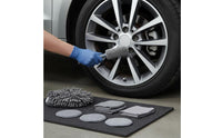 9 Pieces Vehicle Maintenance Tool Set Complete Auto Detailing Supply Kit Scratch