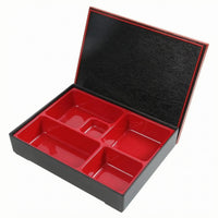 Square Japanese Bento Box ABS Plastic Food Container Melamine Liner