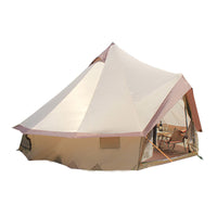 Mongolian Yurt Cotton Canvas Tent Waterproof Flame Retardant for Camping and Emergency Relief