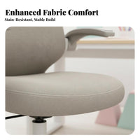 Adjustable Ergonomic kids' Chair Stable Base Student Seat Breathable Fabric