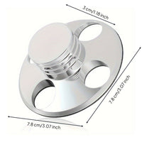 LP Record Weight Stabilizer Reduced Rotational Instability Vinyl Record Weight Stabilizer Die-Cast for Listening Room