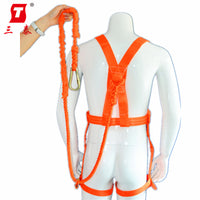 Sanneng Full Body Safety Harness with Single Lanyard for Construction and Fall Protection