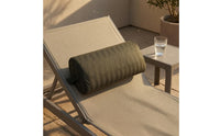 Folding Chair Headrest Pillow Sponge-Filled Cylindrical Chair Cushion Soft