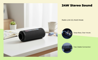 Waterproof speaker with deep bass