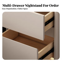 Smart Charging End Table Modern Design Nightstand Spacious Storage for Parents