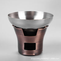Stainless Steel Tea Infuser with Drip Tray Set - Creative Tea Strainer Filter for Teaware