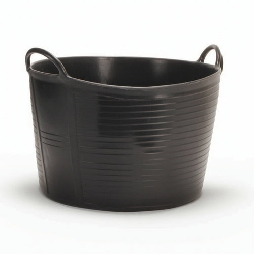 Flexible Tub Heavy-Duty Tub with Handles Ribbed for Builders, Gardeners