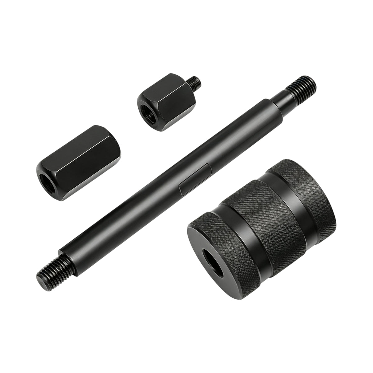 Threaded Fuel Injector Puller Tool Steel Injector Removal Tool Portable Remover Strong for Garage