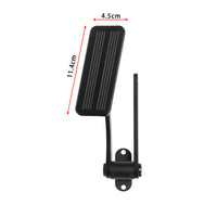 Black Works Racing Aluminum Gas Pedal Kit with Mounting Bracket for GM Chevrolet Ford etc.