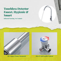 Touchless Infrared Faucet
Automatic Brass Tap