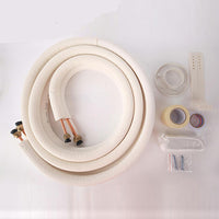 Insulated Copper-Aluminum Air Conditioner Line Set with Accessories