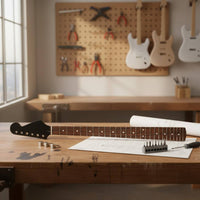 Black Electric Guitar Neck Neck Adjustable Neck Reinforcement Rod Rod Instrument