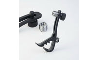 Space Saving Drum Rim Mic Clamp Easy to Install Snare Drum Mic Holder Long-Lasting Musical Instrument Accessory Lightweight for Drummers, Recording Artists, Sound Engineers