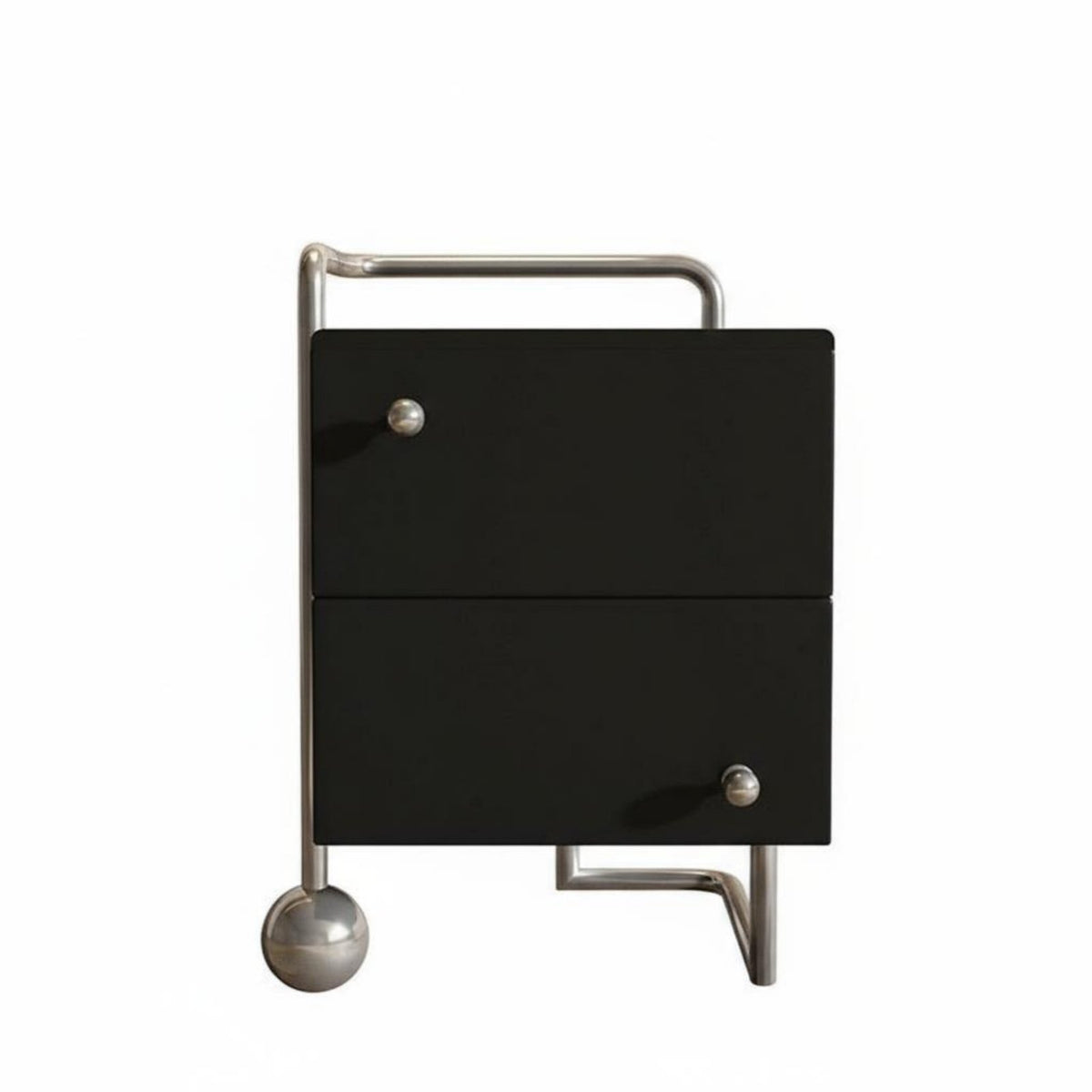 Drawer Nightstand Minimalist Design Bedroom Furniture Sturdy Construction