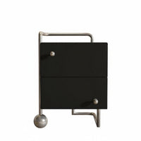 Drawer Nightstand Minimalist Design Bedroom Furniture Sturdy Construction