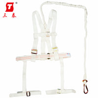 Sanneng Full Body Safety Harness with Single Lanyard for Construction and Fall Protection