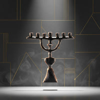 Abstract 7arm Candle Holder Creative Design Modern Art Candle Stand Stable Base Table Centerpiece for Entryway